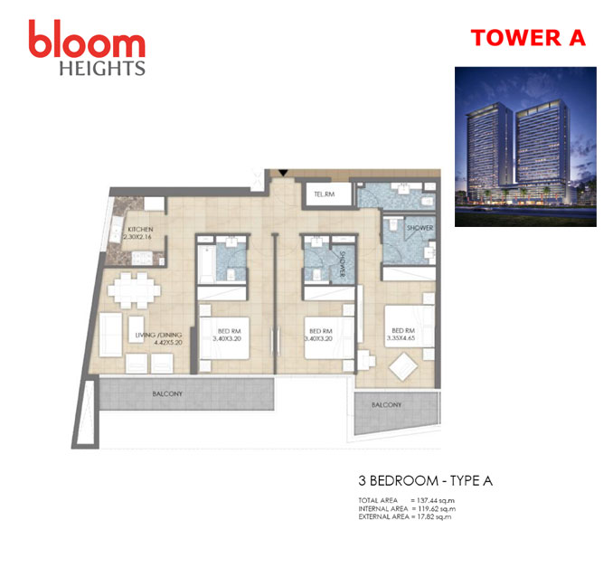 Bloom Heights floor plan 5