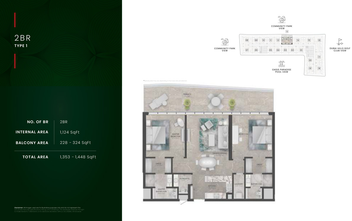 The Golf Residence floor plan 3