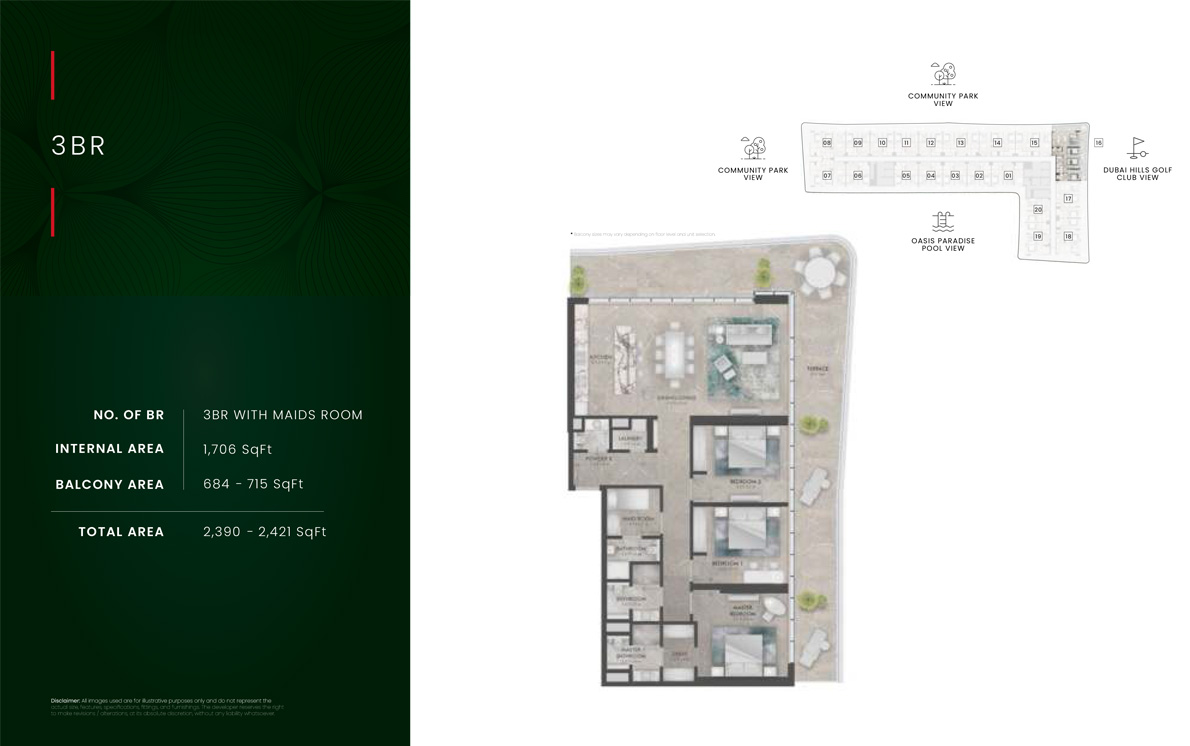 The Golf Residence floor plan 4