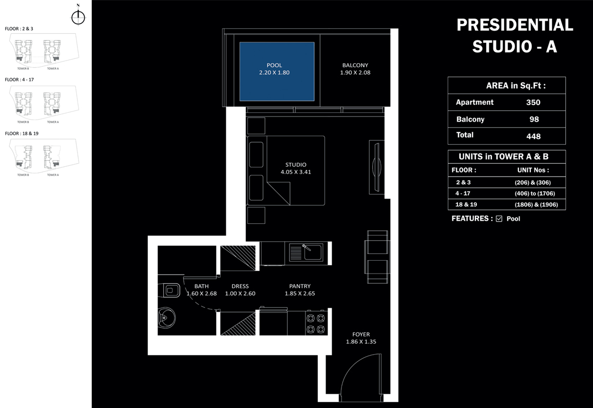Danube Elitz 3 floor plan 1