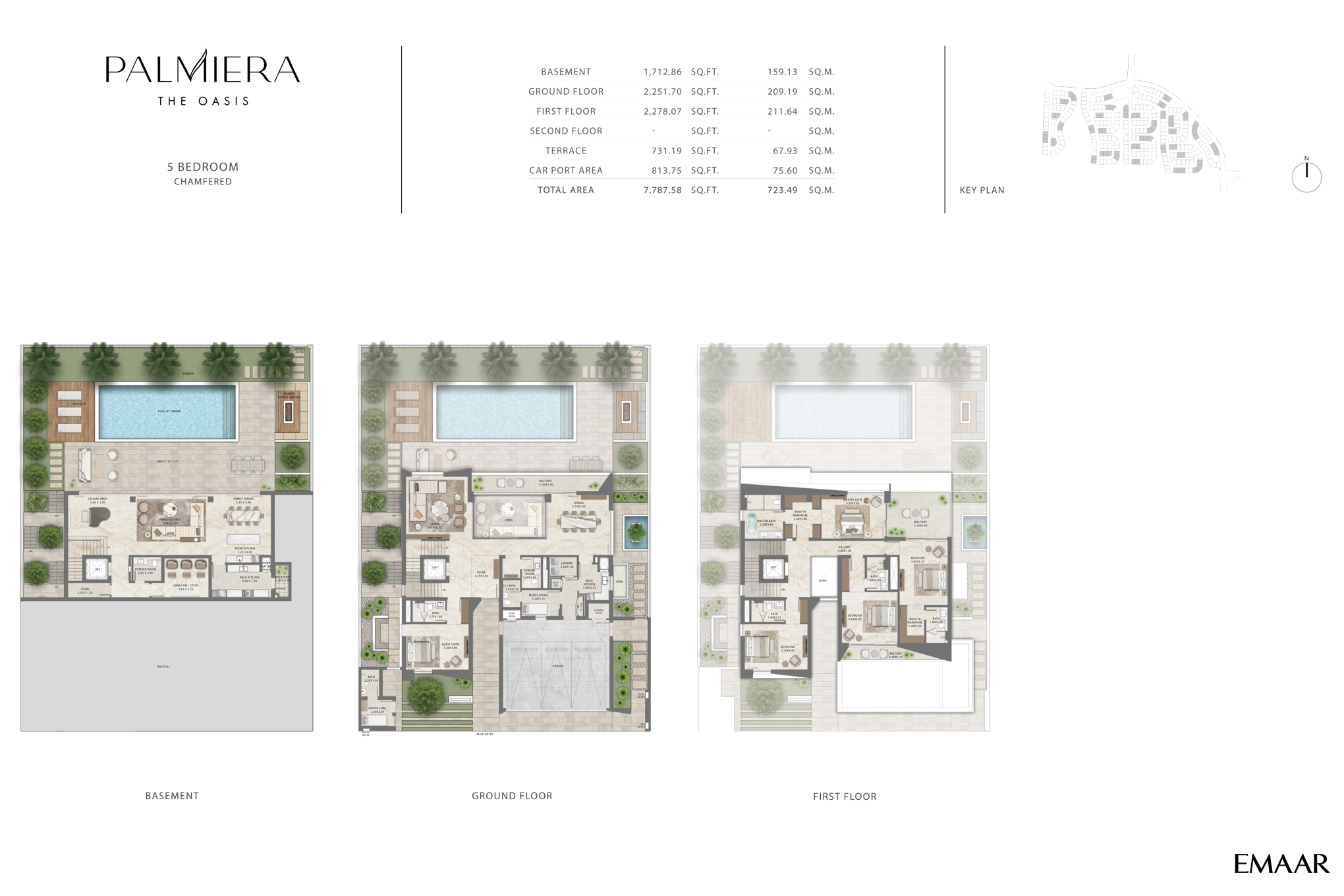 Palmiera at The Oasis floor plan 2