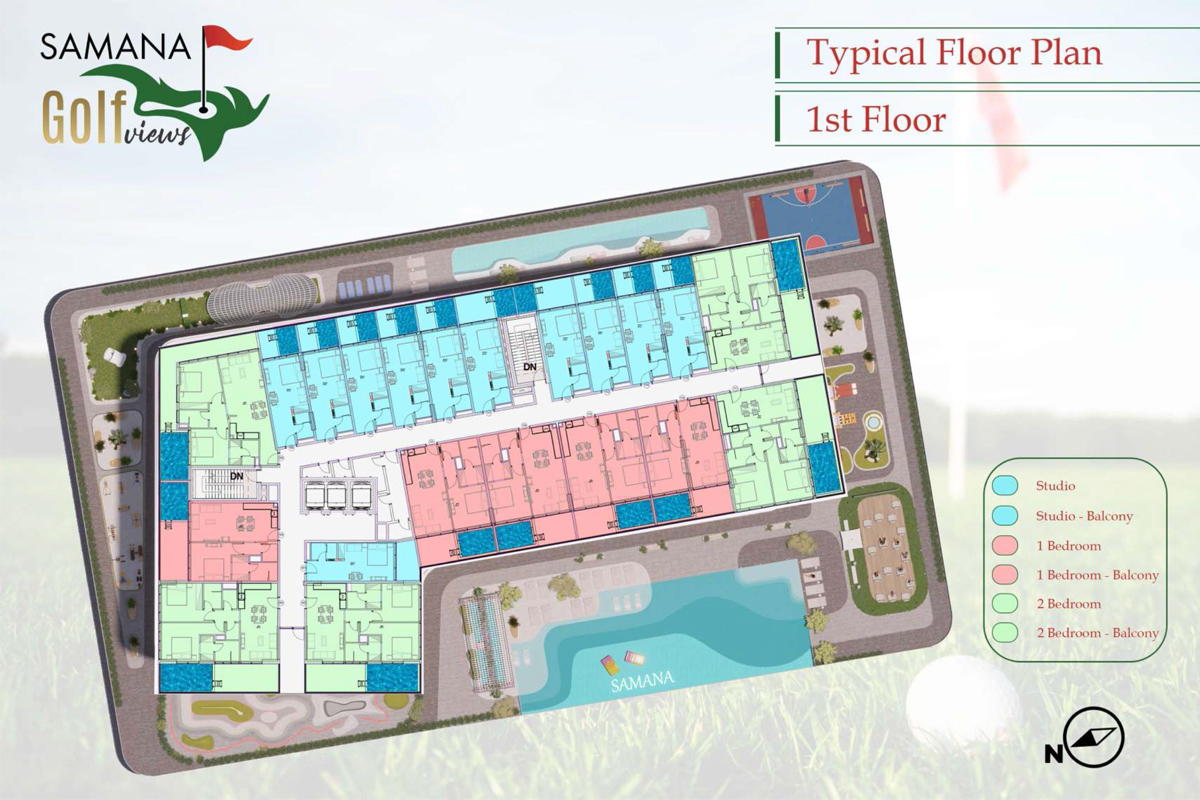 Samana Golf Views floor plan 3