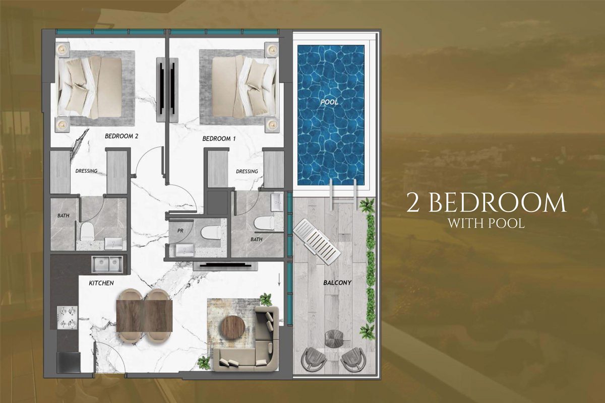Samana Golf Views floor plan 4