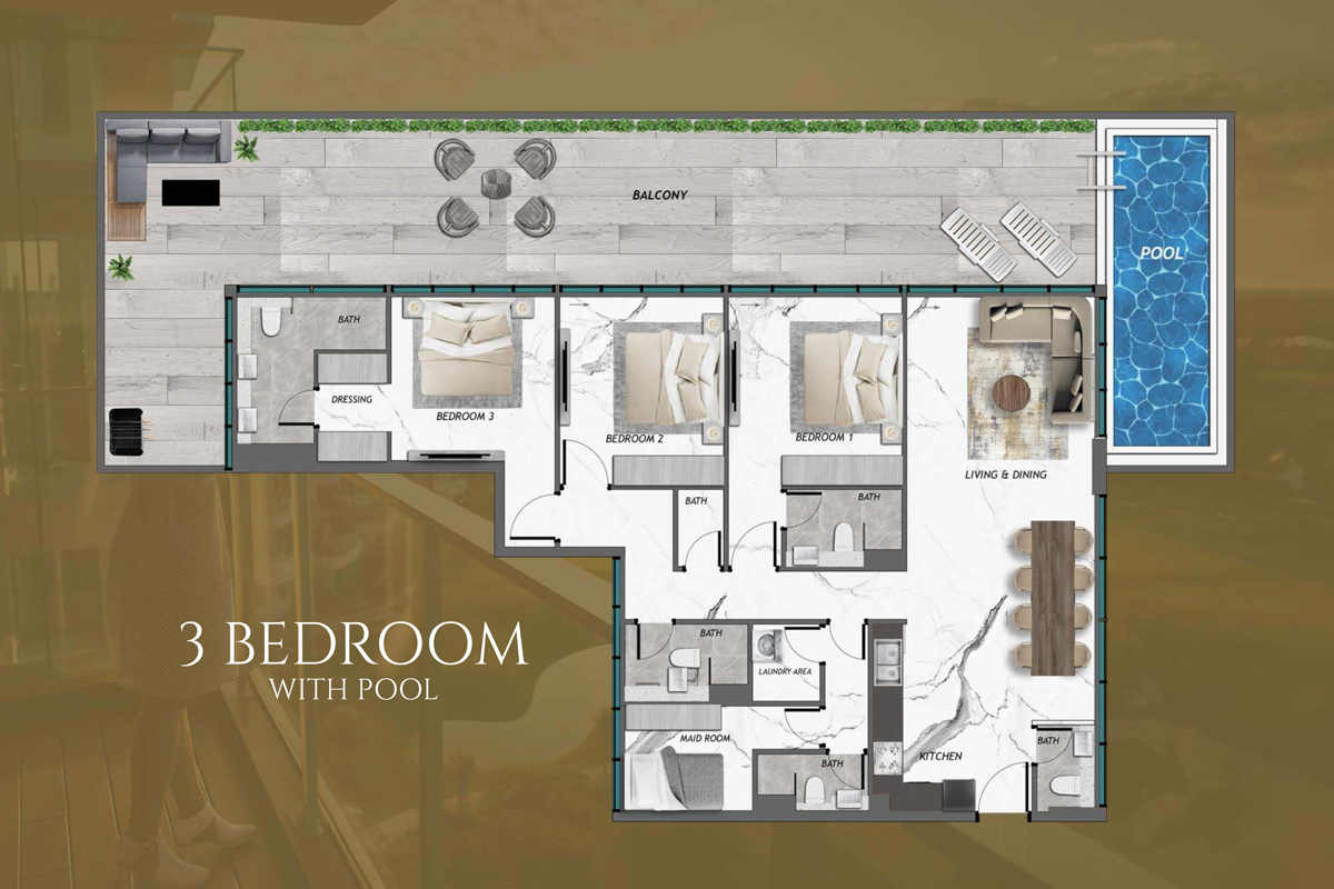 Samana Golf Views floor plan 5