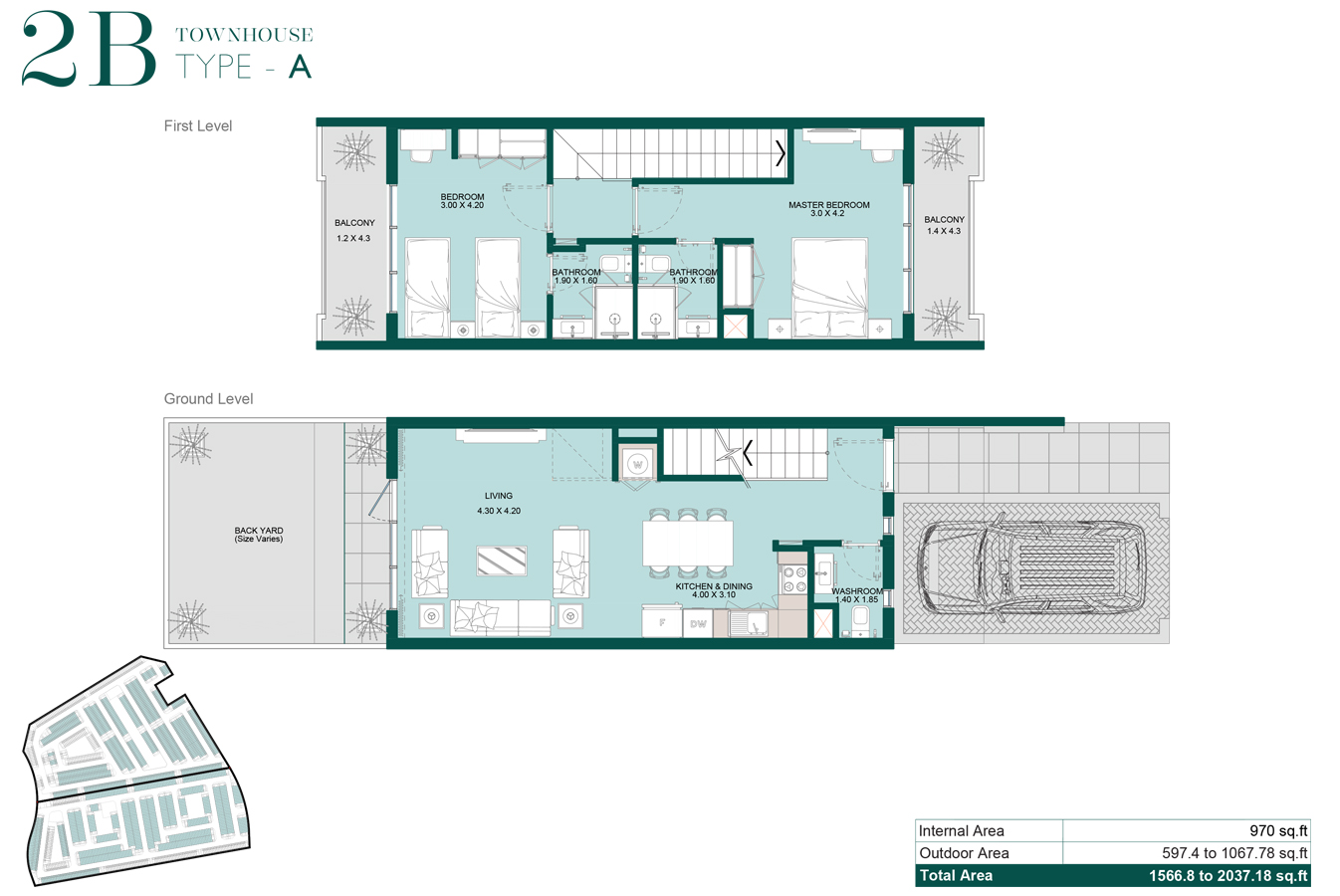 Reportage Village floor plan 1