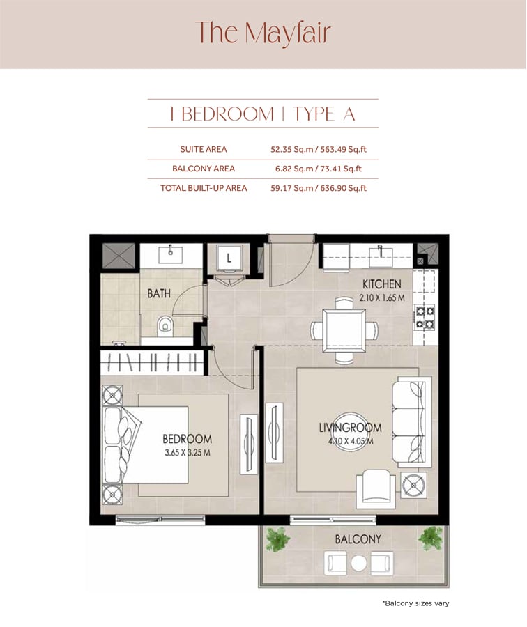 Nshama The Mayfair floor plan 2