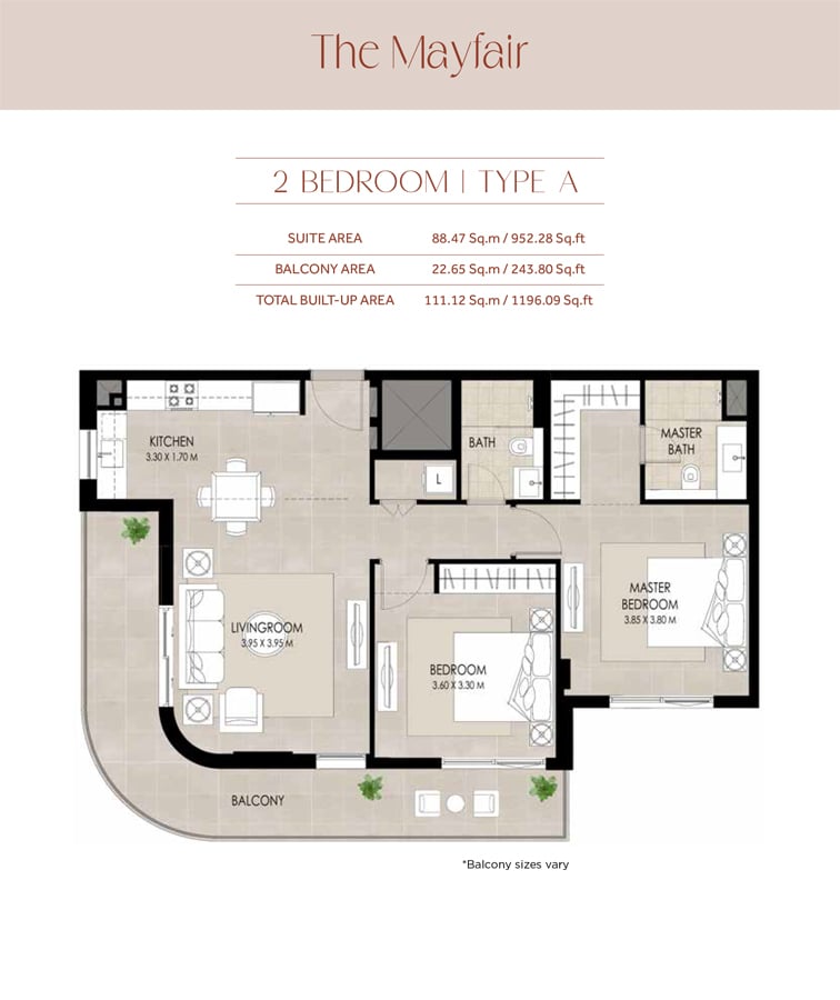 Nshama The Mayfair floor plan 3