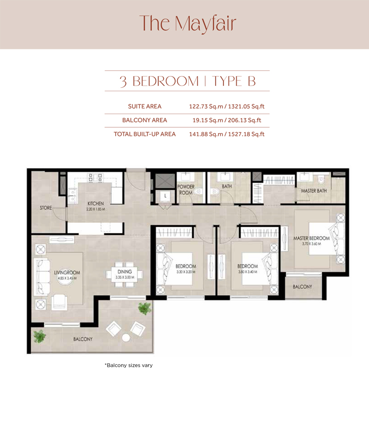 Nshama The Mayfair floor plan 4
