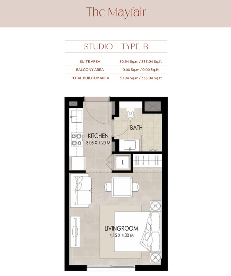 Nshama The Mayfair floor plan 1