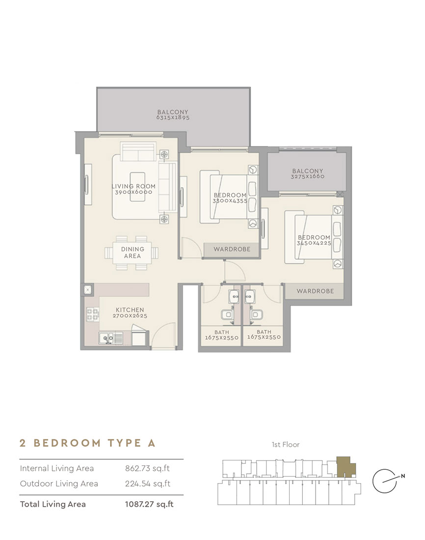 The Haven by Meraki floor plan 3