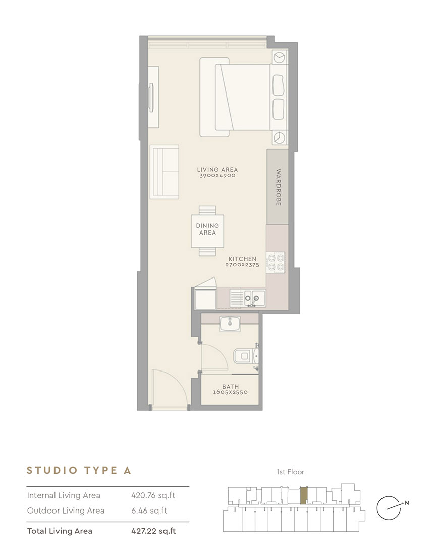 The Haven by Meraki floor plan 1