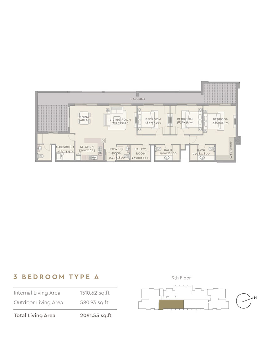 The Haven by Meraki floor plan 4