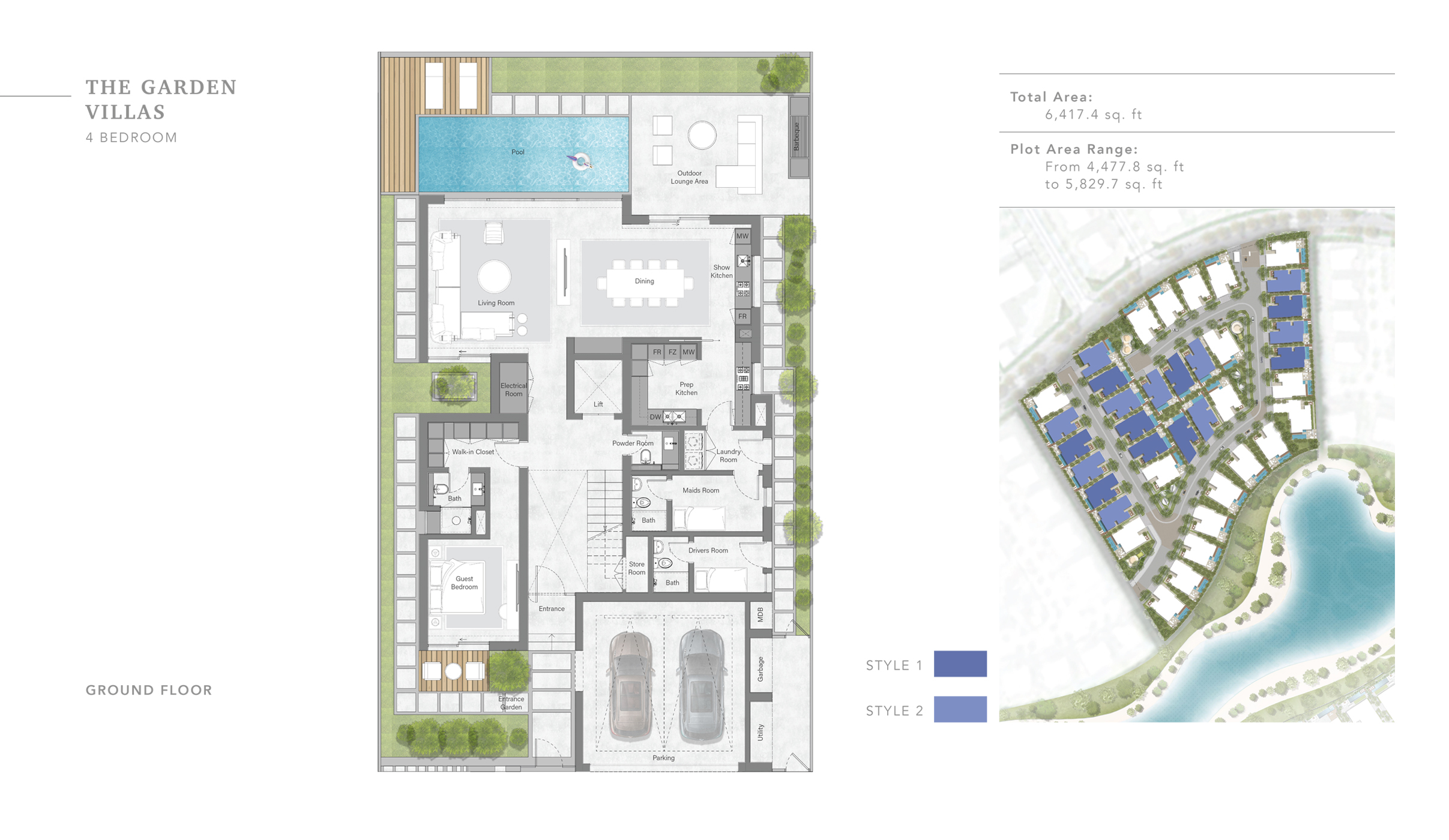 The Lakeshore Villas floor plan 1