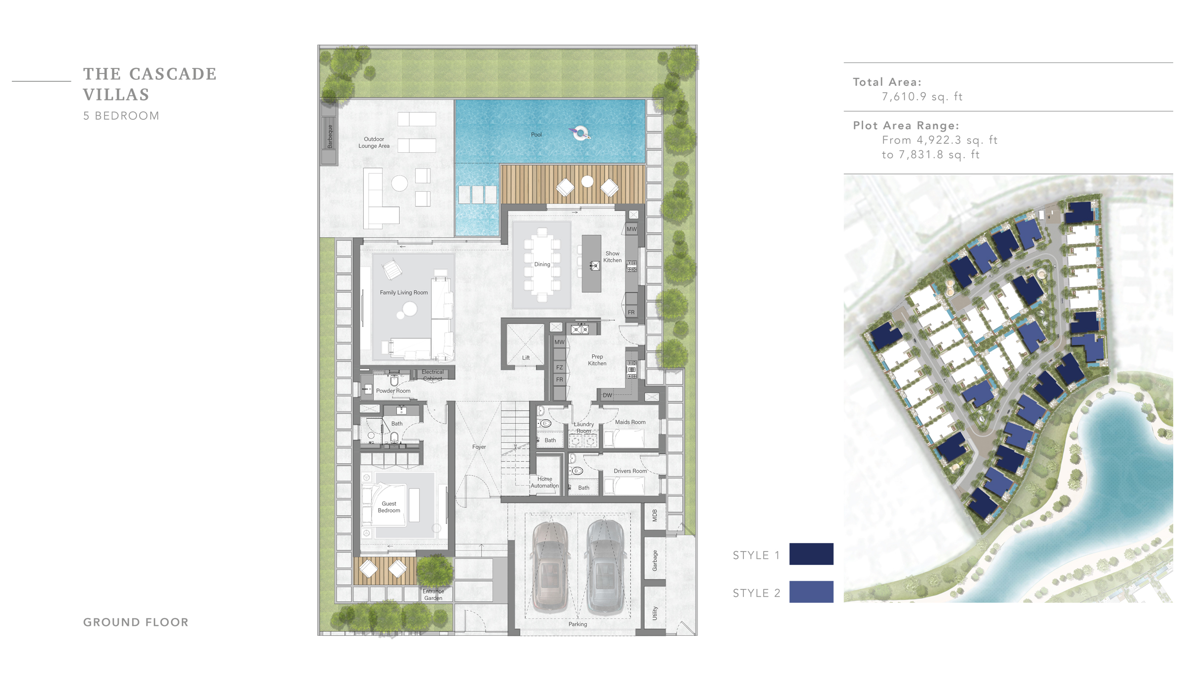 The Lakeshore Villas floor plan 2