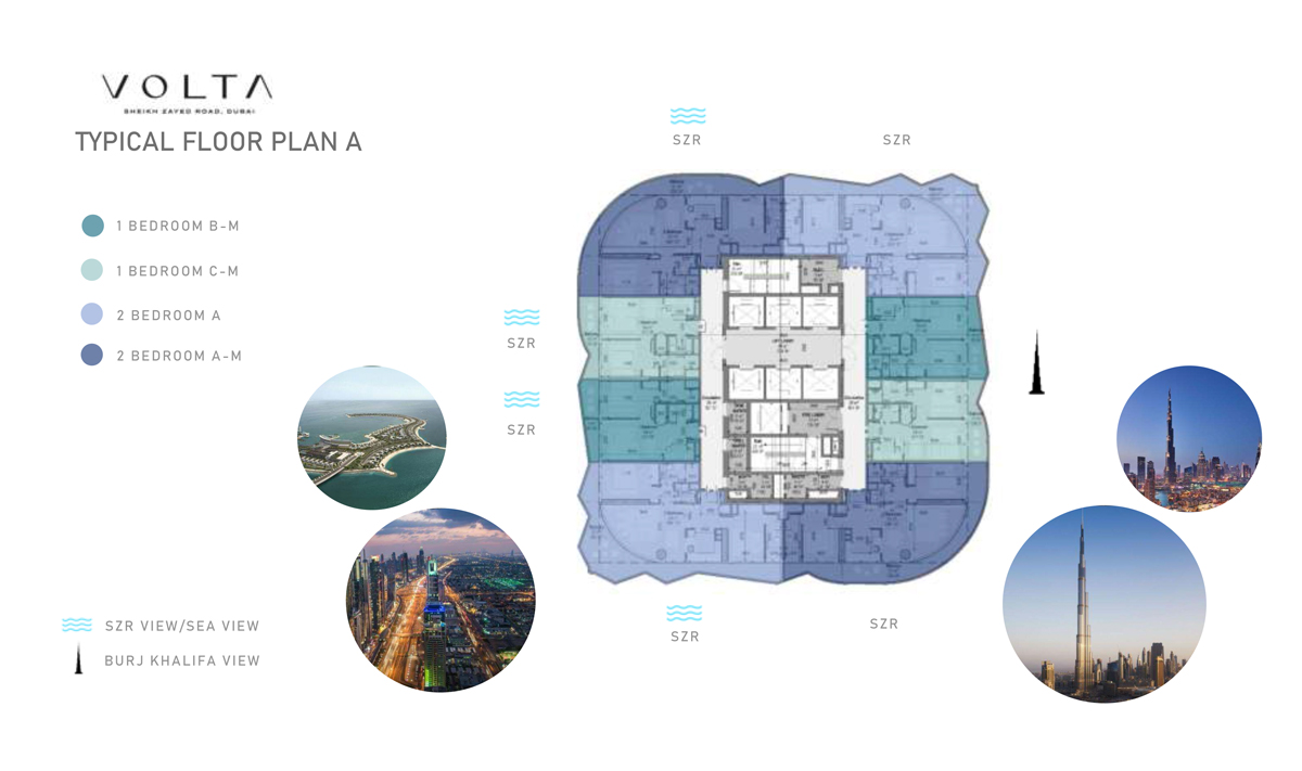 Volta Apartments floor plan 2