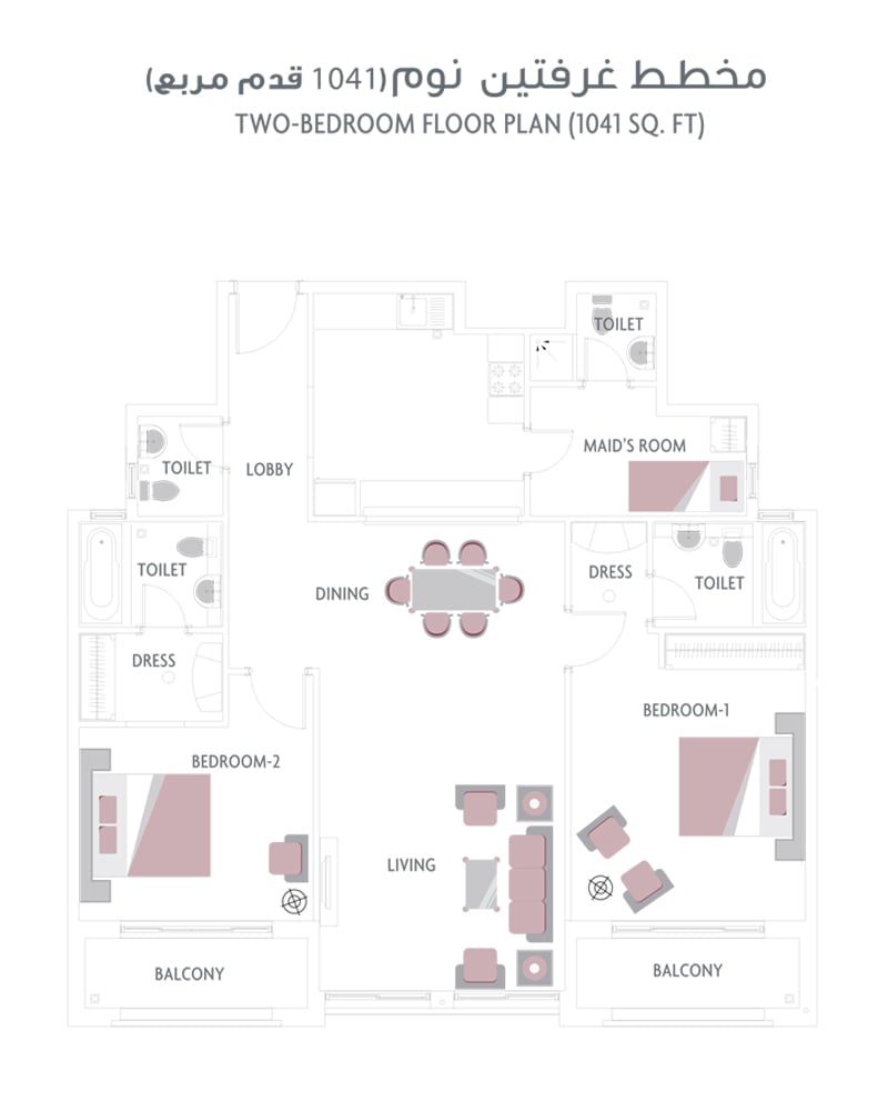 Canal Residence floor plan 3