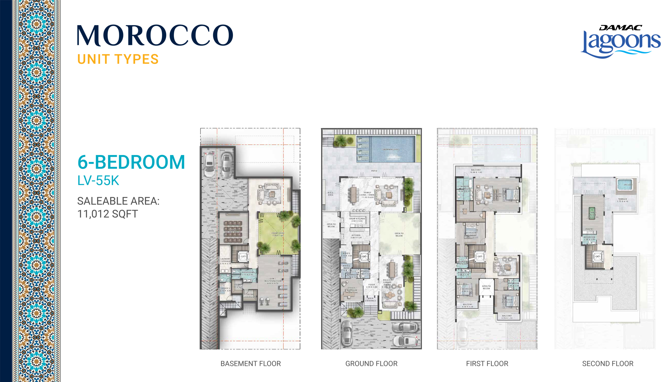 Morocco Phase 2 at Damac Lagoons floor plan 3