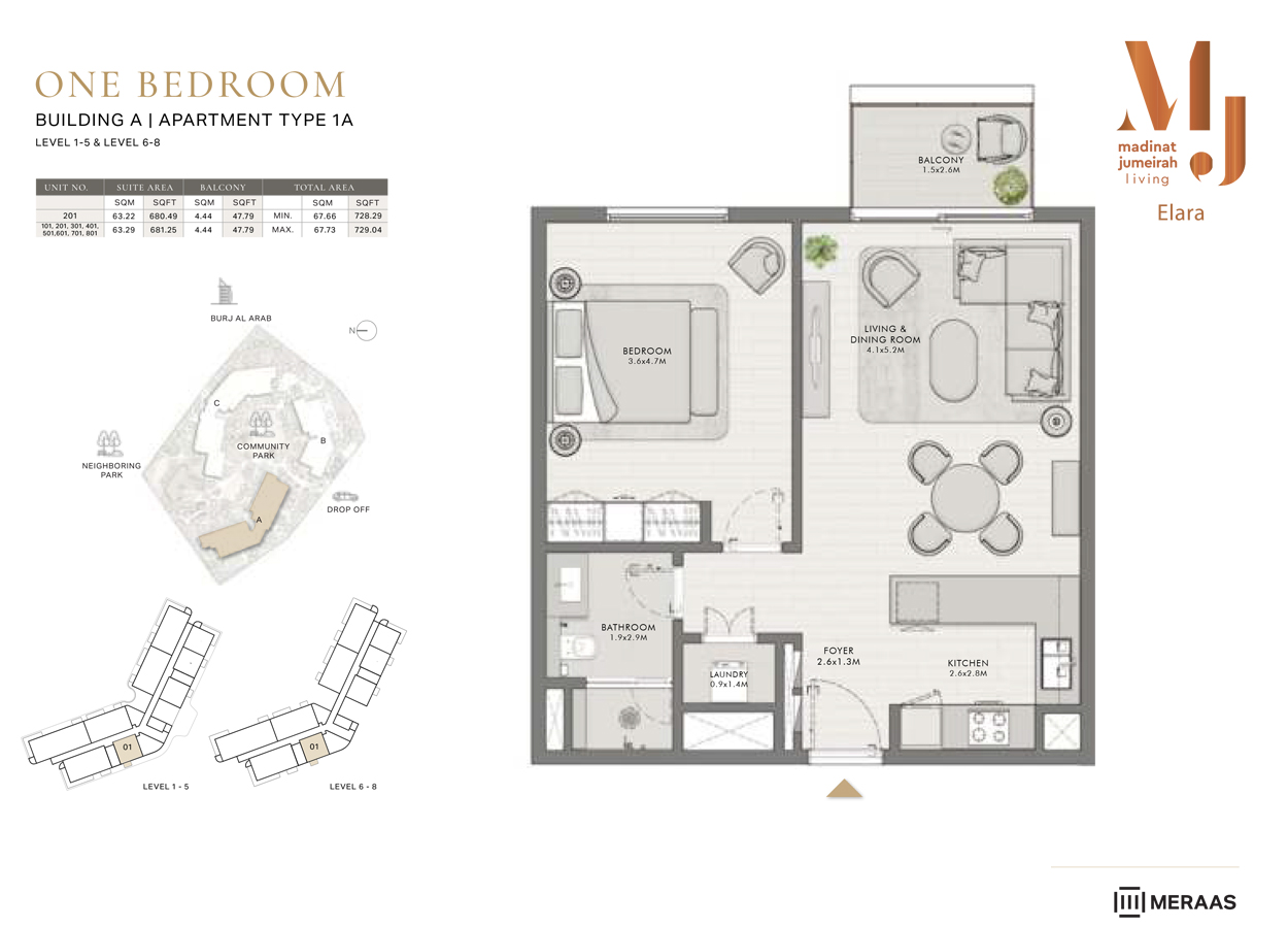 Elara at MJL floor plan 1