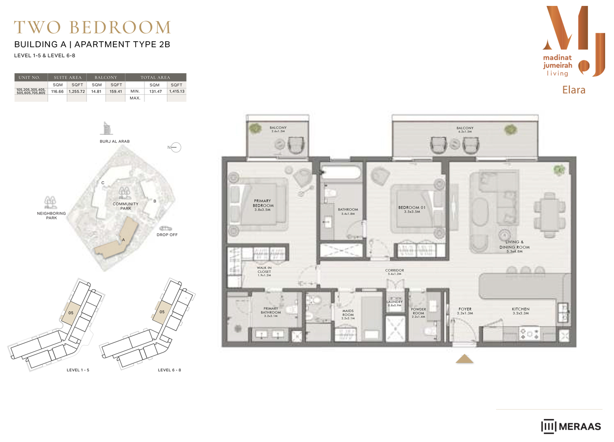 Elara at MJL floor plan 2