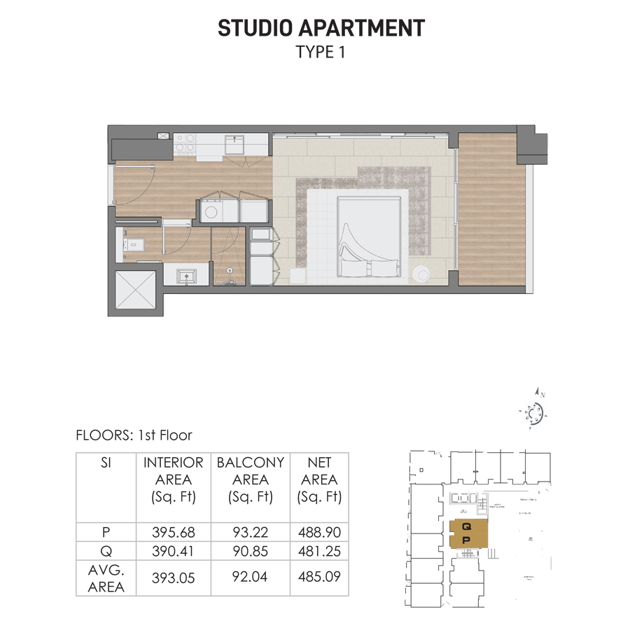 Concept 7 Residences floor plan 1