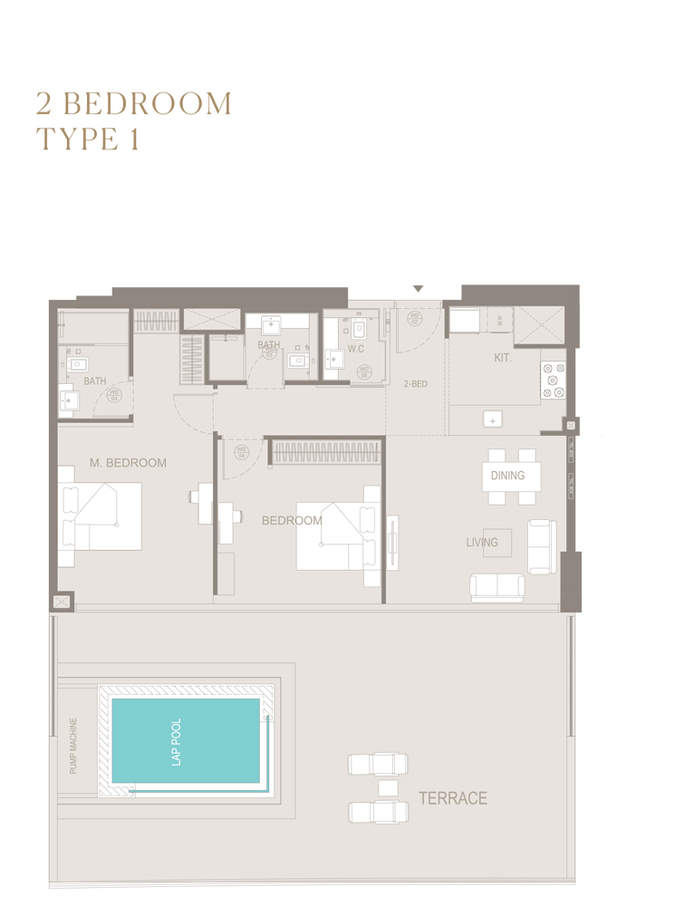 Trillionaire Residences floor plan 4