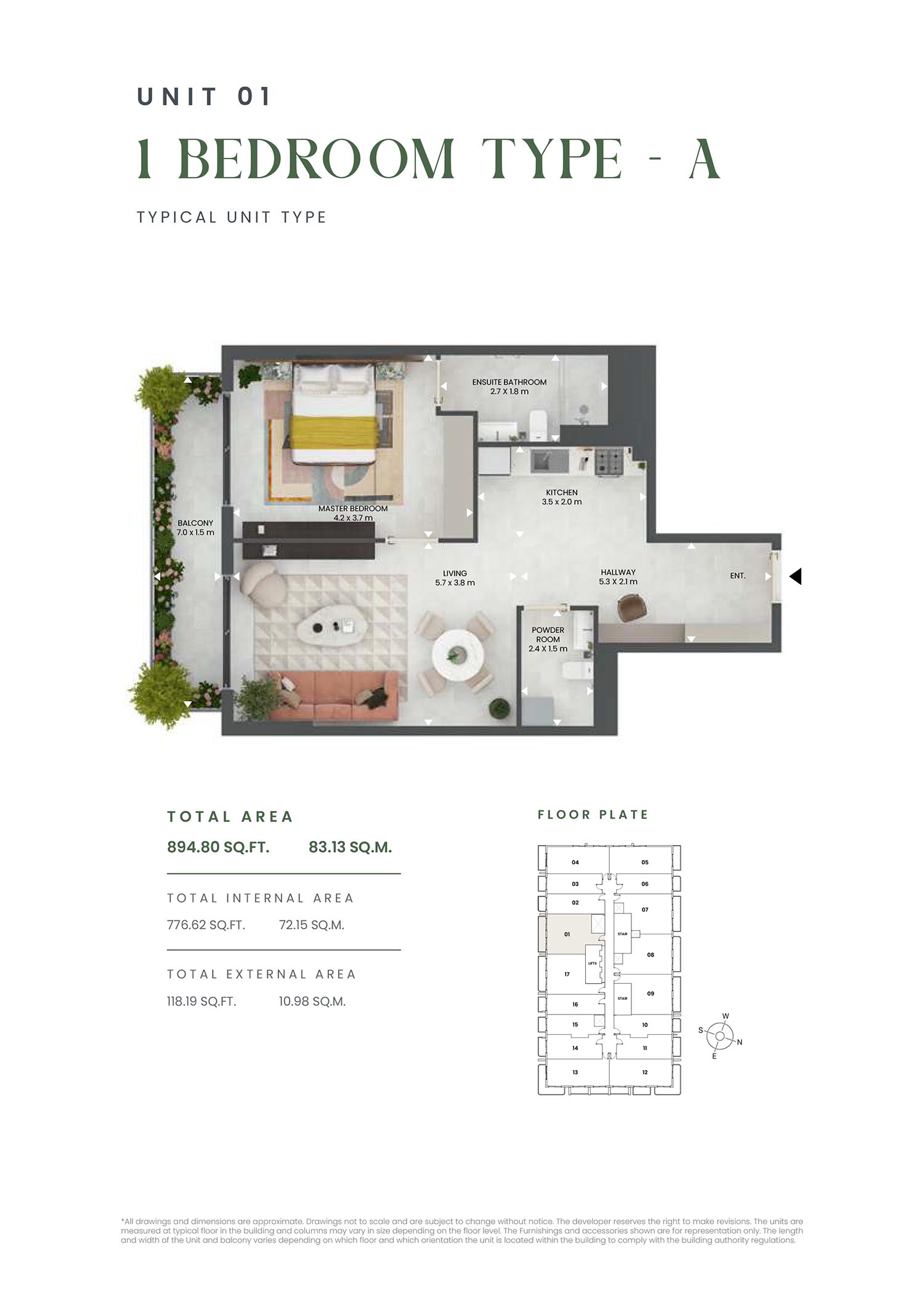 Weybridge Gardens floor plan 2
