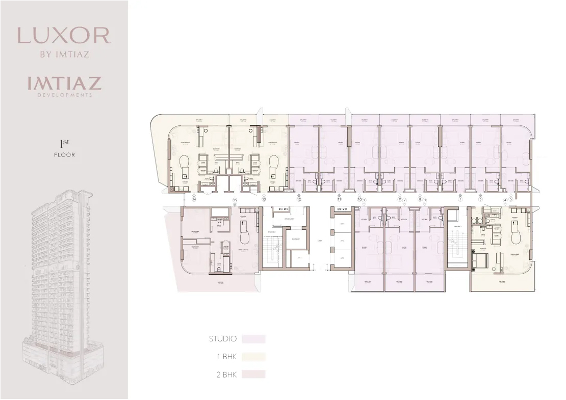 Luxor by Imtiaz floor plan 1