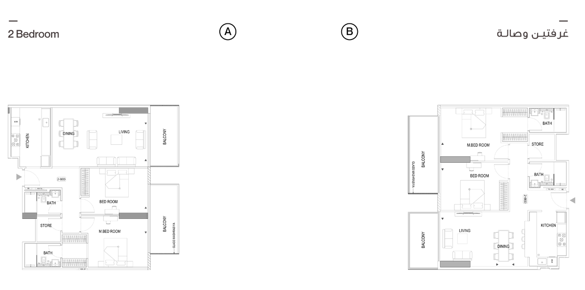 Binghatti Orchid floor plan 4