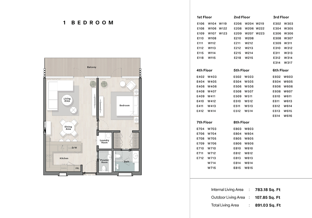 Porto Playa at Hayat Island floor plan 2
