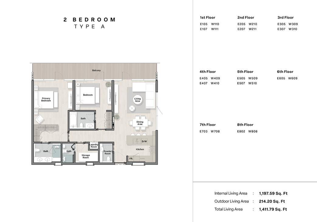 Porto Playa at Hayat Island floor plan 4