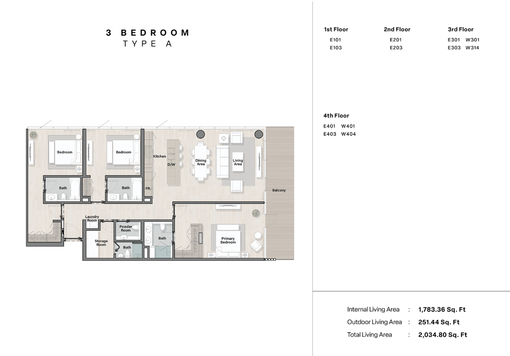 Porto Playa at Hayat Island floor plan 6