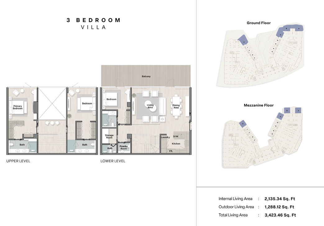 Porto Playa at Hayat Island floor plan 7