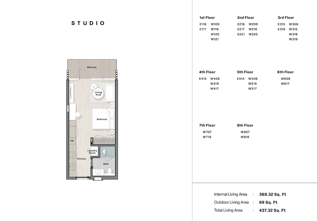 Porto Playa at Hayat Island floor plan 1