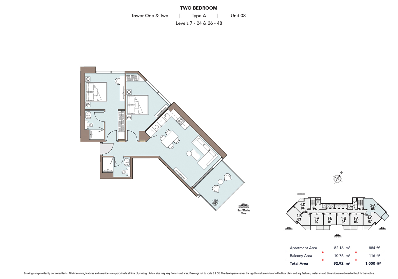 Nautica by Select Group floor plan 3