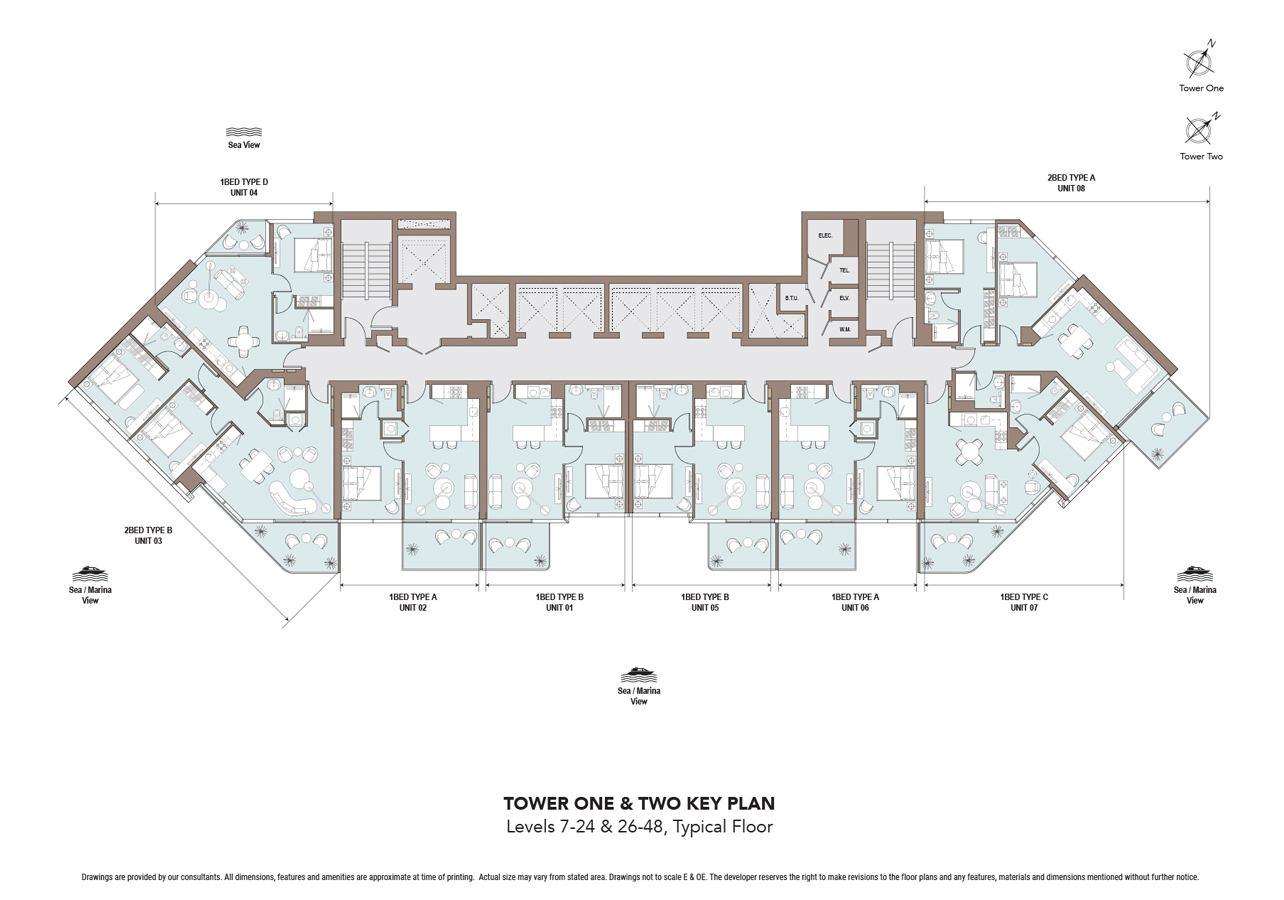 Nautica by Select Group floor plan 2