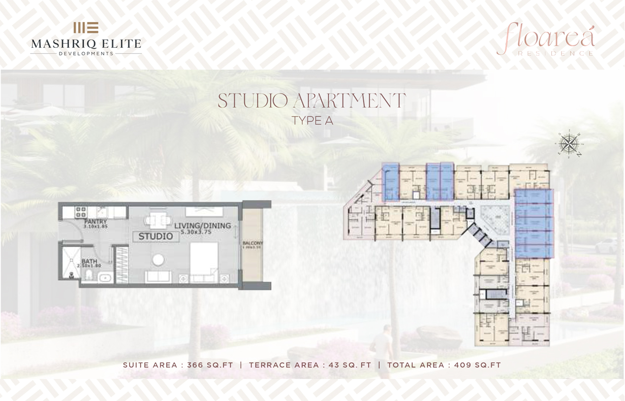 Floarea Residence at Arjan floor plan 1