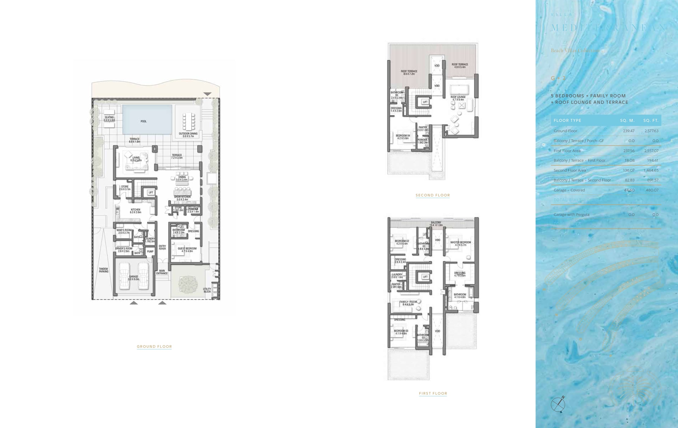 Palm Jebel Ali Villas floor plan 1