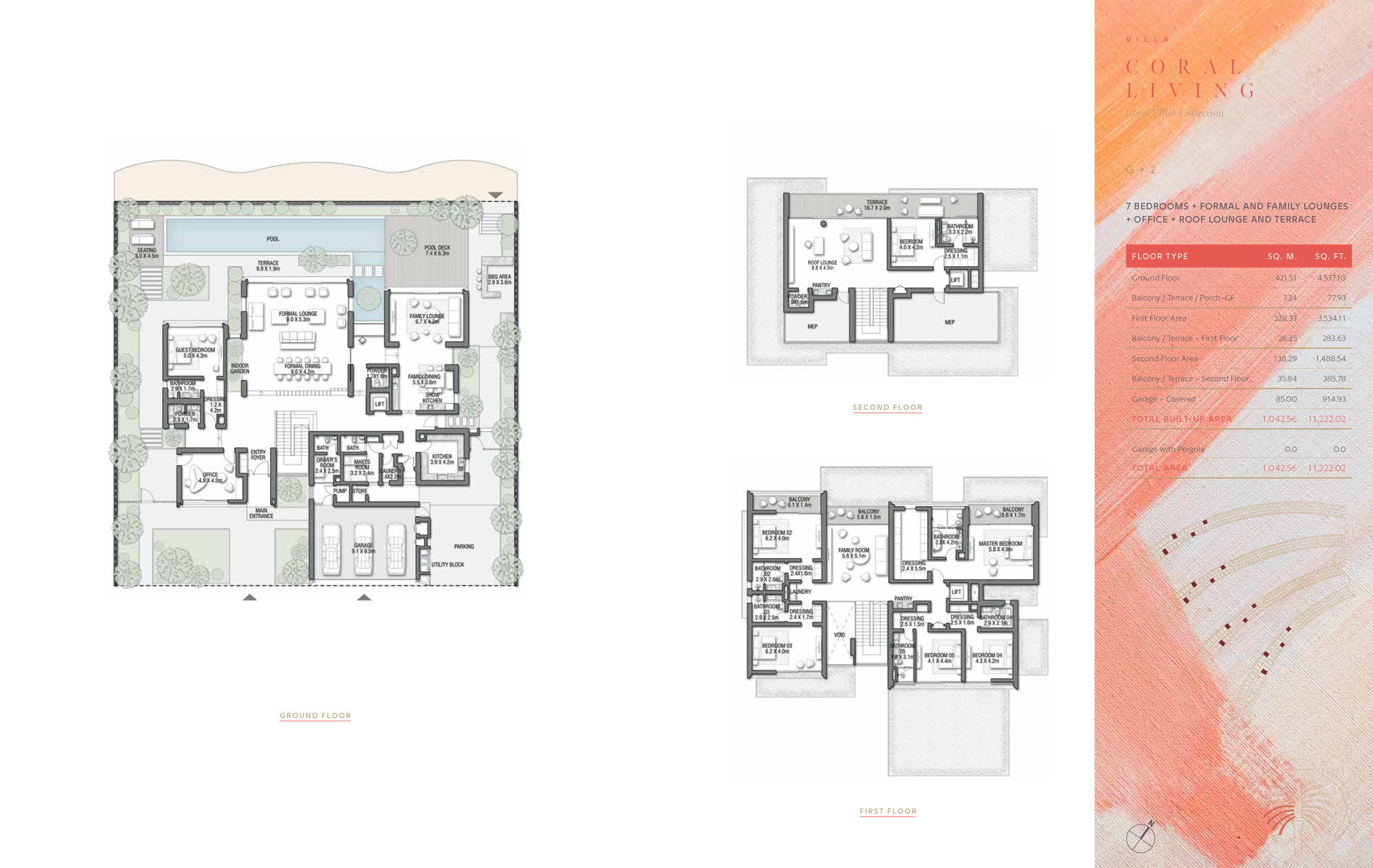Palm Jebel Ali Villas floor plan 3
