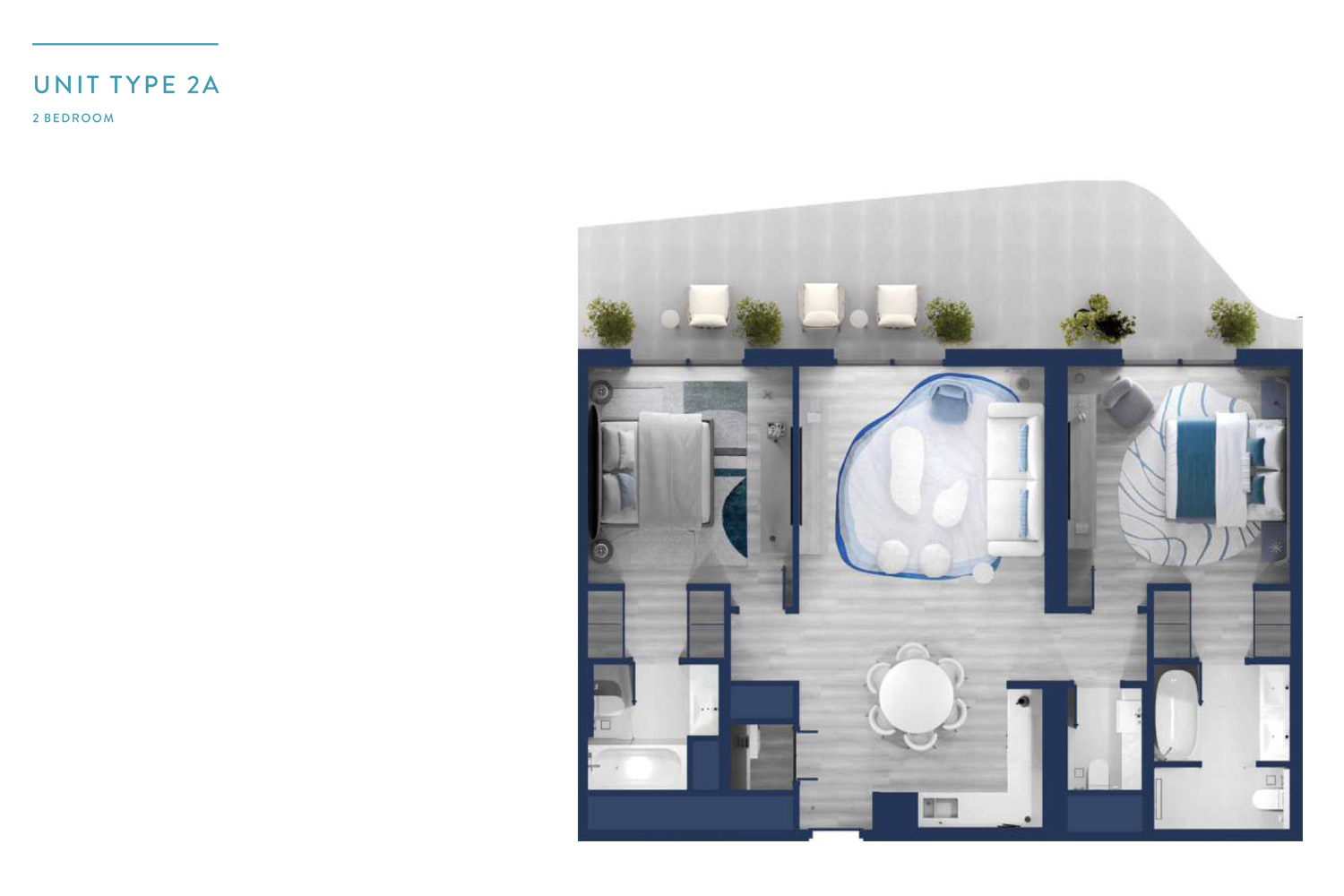 Aldar Nikki Beach Residences floor plan 2