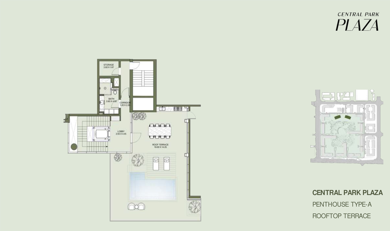 Central Park Plaza floor plan 2