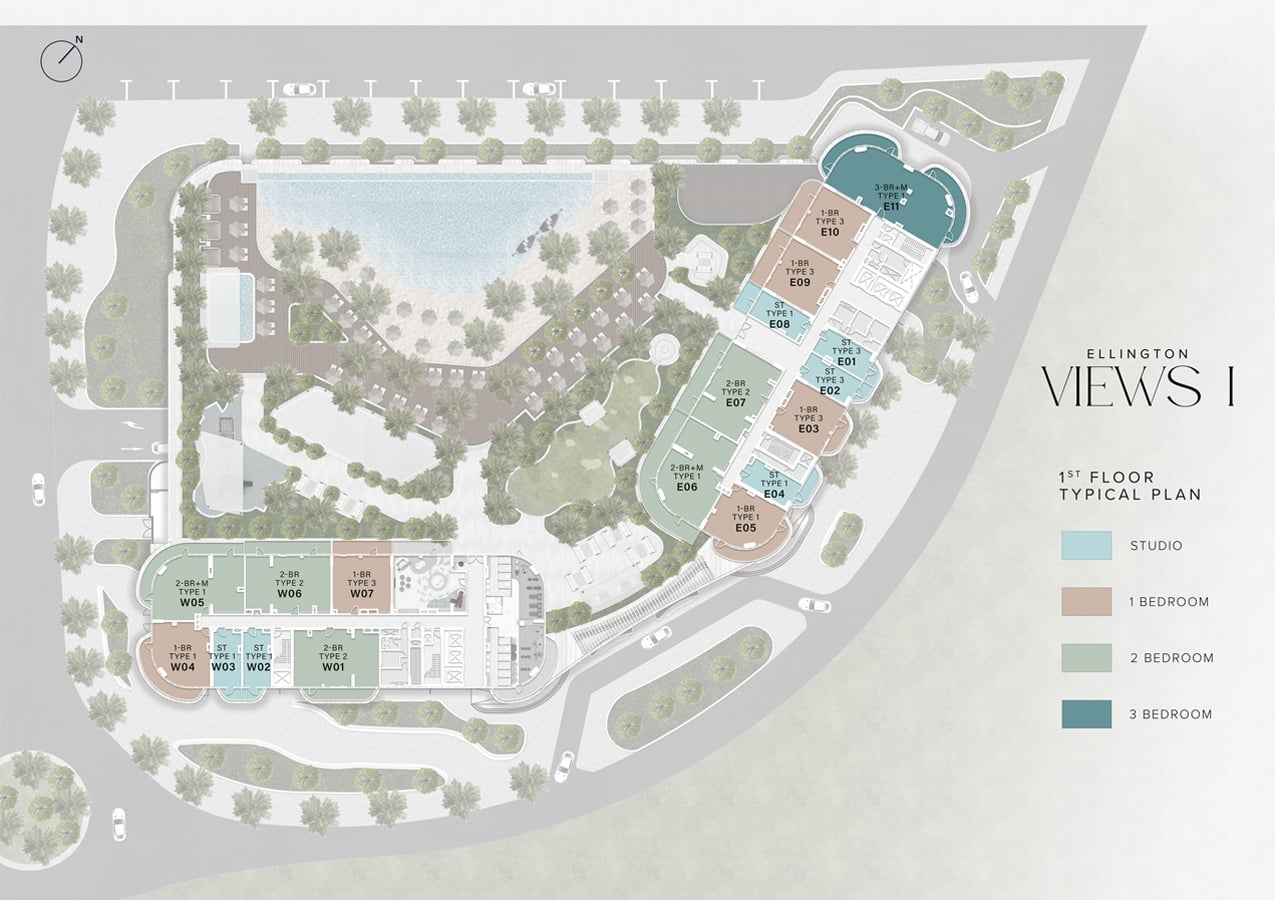 Ellington Views 1 floor plan 3