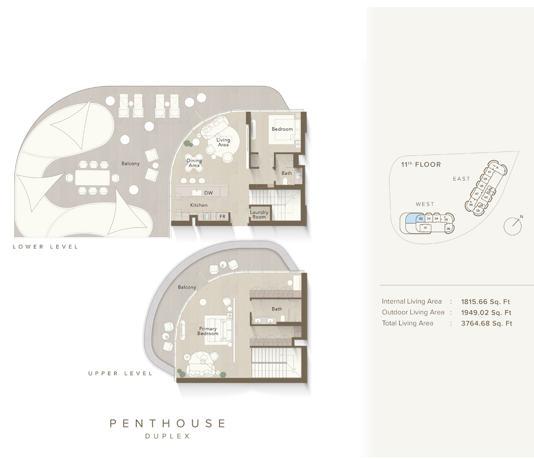Ellington Views 1 floor plan 4