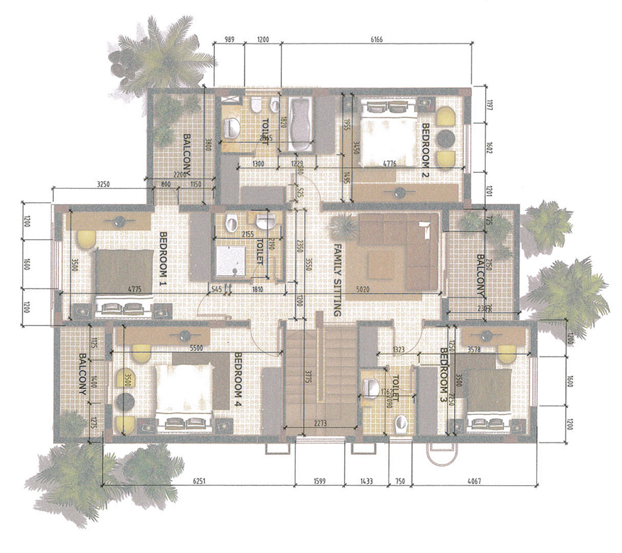 Tanmiyat Living Legends floor plan 1