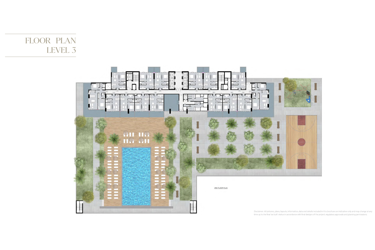 Damac Golf Gate 2 floor plan 2