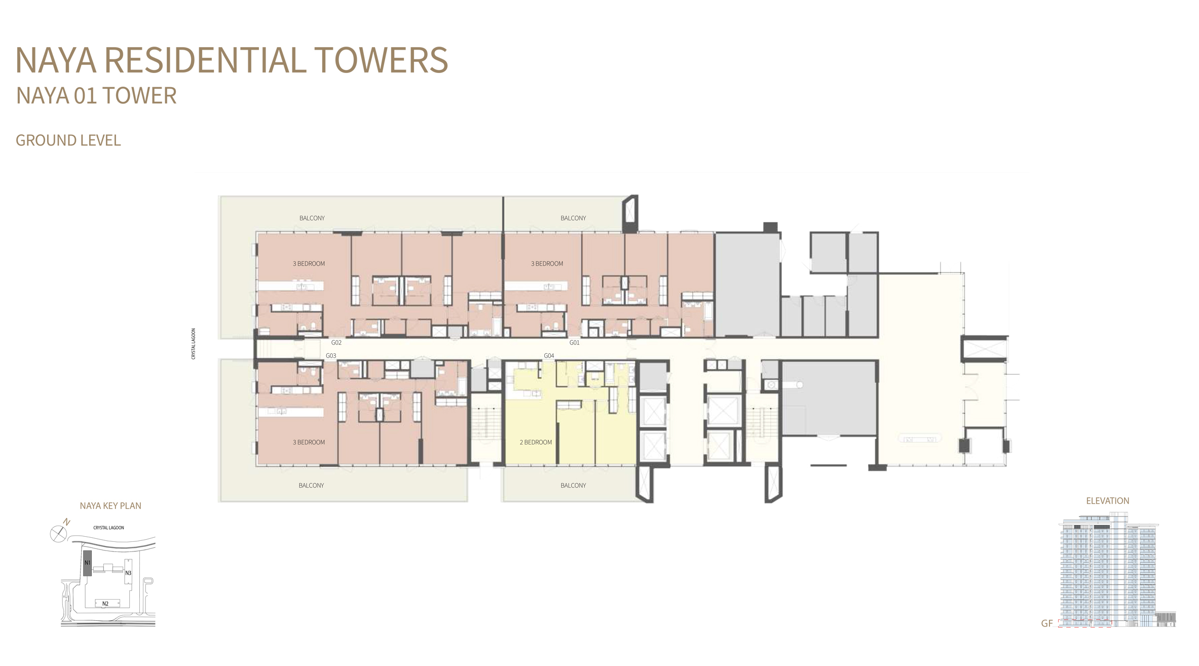 Naya at District One floor plan 2