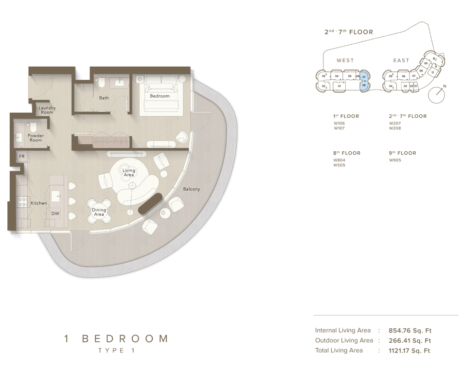 Ellington Views 2 floor plan 2