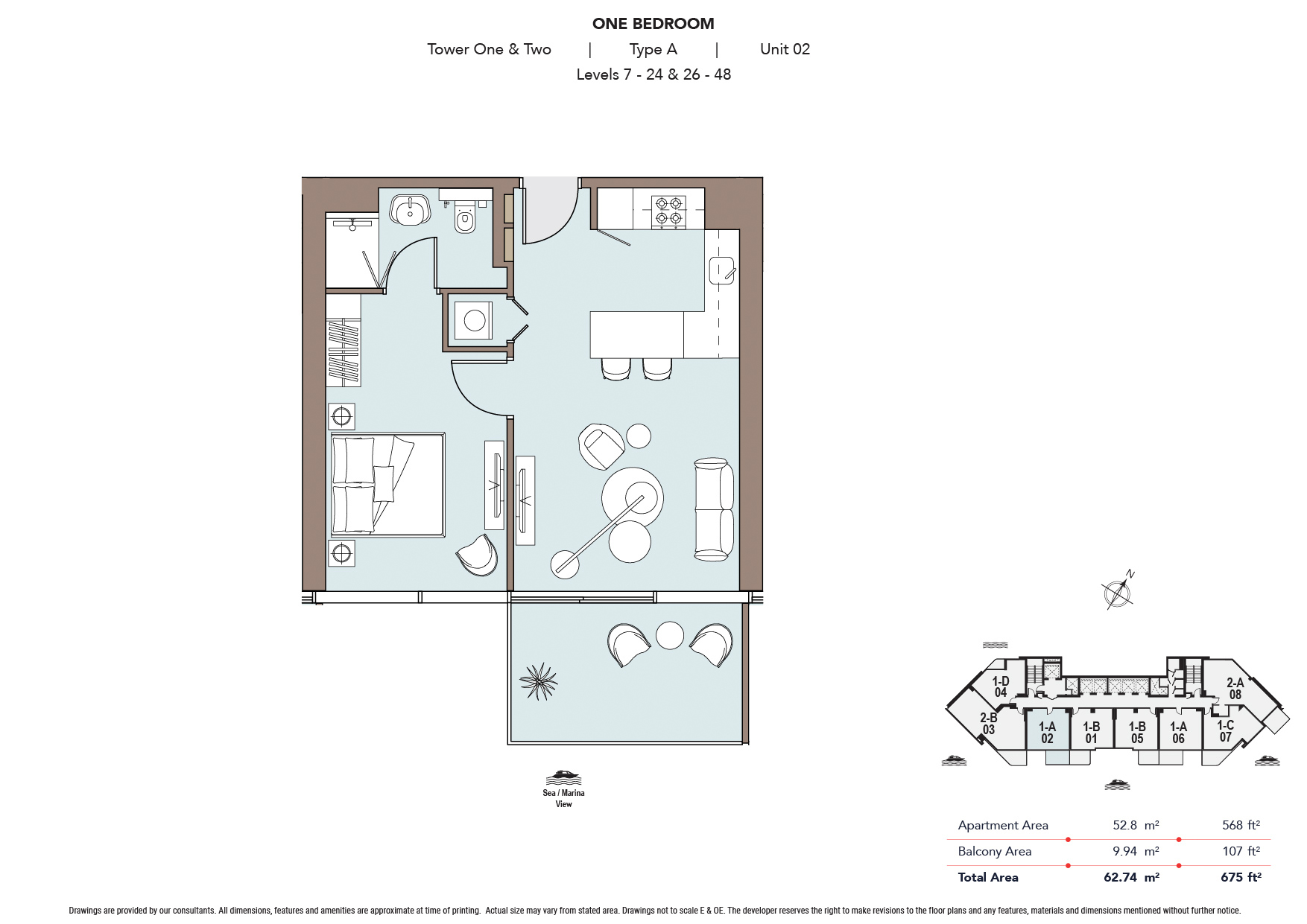 Nautica 2 by Select Group floor plan 1