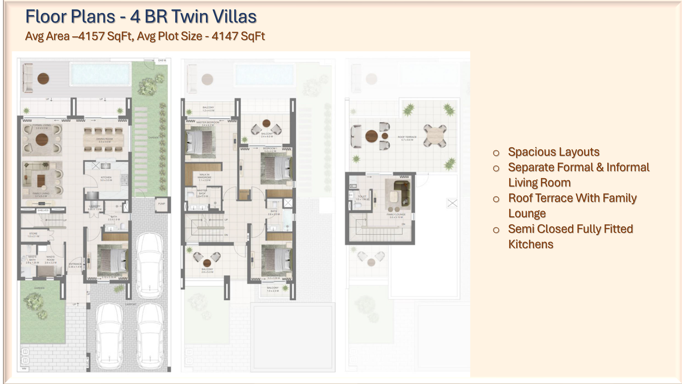 Alana The Valley floor plan 4