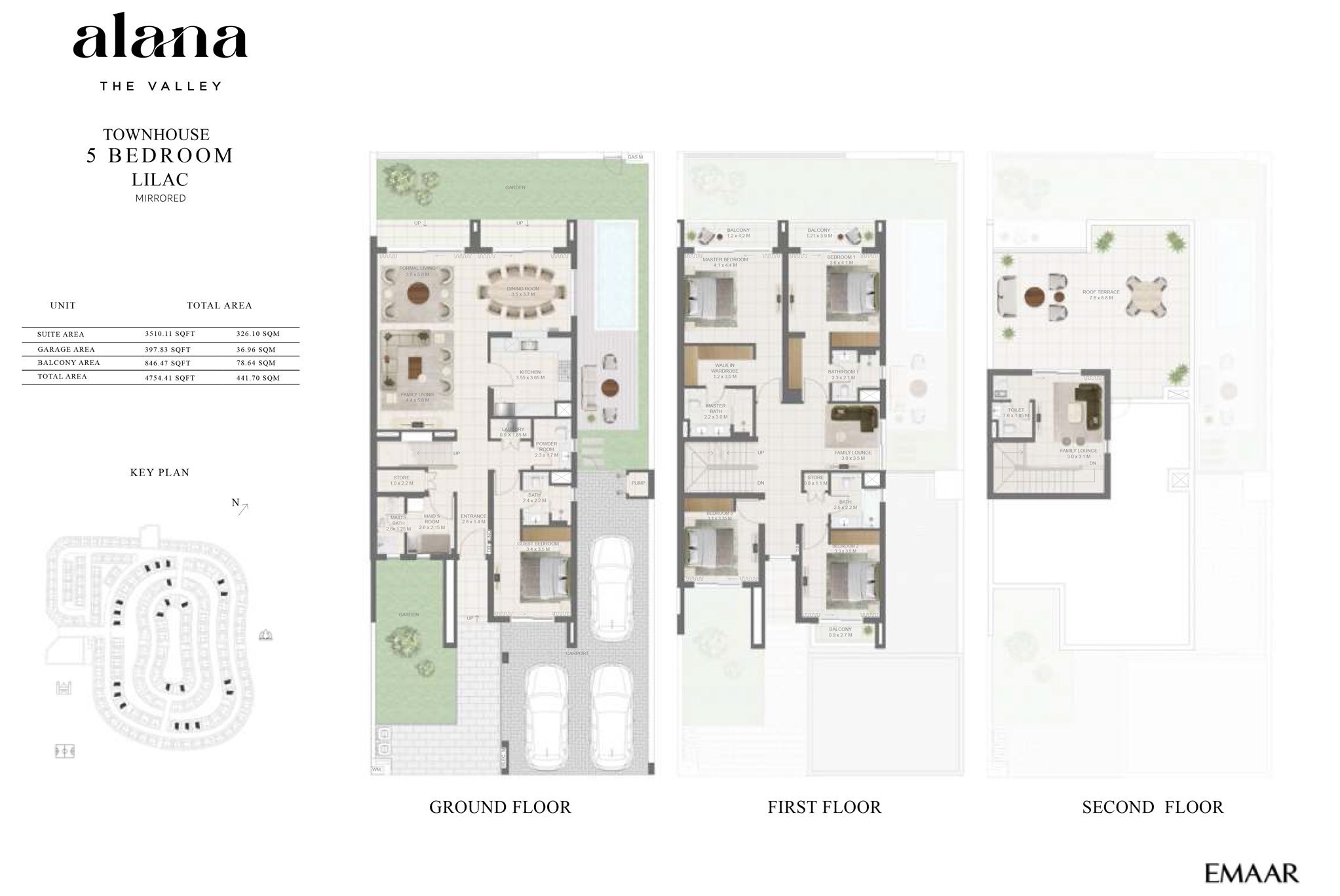 Alana The Valley floor plan 5
