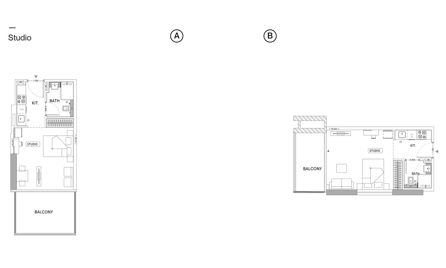 Binghatti Lavender floor plan 1
